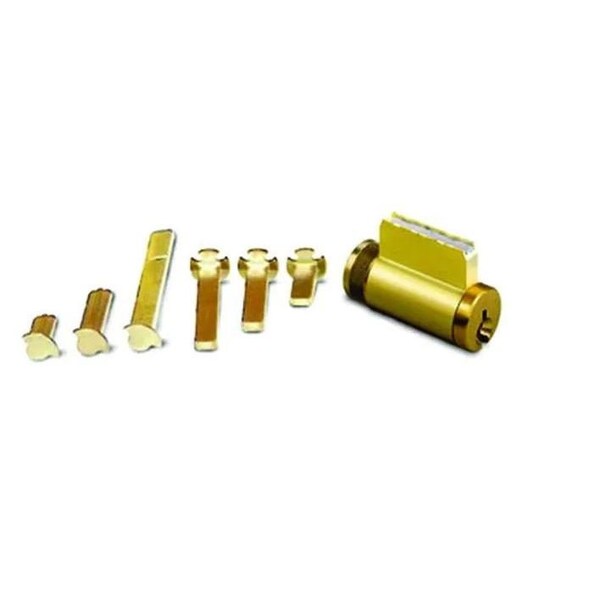 Global Door Controls Universal 5-Pin Schlage Cylinder with 6 Tail Pieces GLA6SC1KD-26DM - main
